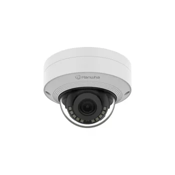 HANWHA Wisenet QNV-C8011R Caméra dôme réseau antivandalisme 5MP IR avec IA, objectif fixe 3,0 mm, H.265, IP66, IK10