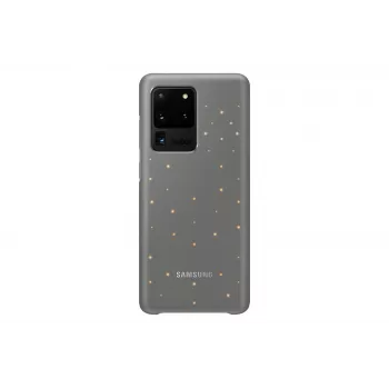 Samsung Galaxy S20 Ultra Coque de protection à fenêtre LED Gris