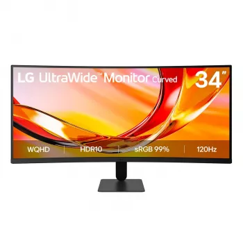 LG UltraWide 34U601B-B.AEUQ Moniteur incurvé WQHD VA 34 pouces, 120Hz