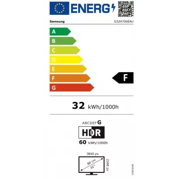 Samsung ViewFinity S7 LS32H700EAUXEN Moniteur 32 pouces 4K VA HDR10