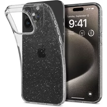 Coque Spigen Liquid Crystal pour iPhone 15 Pro Max Glitter Crystal