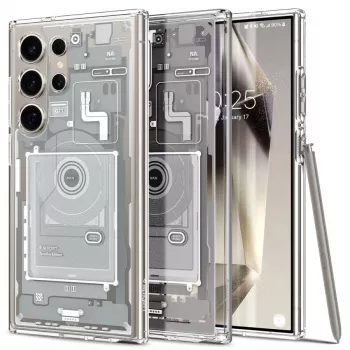 Coque Spigen Ultra Hybrid Zero One pour Samsung Galaxy S23 Ultra 6,8 pouces transparente