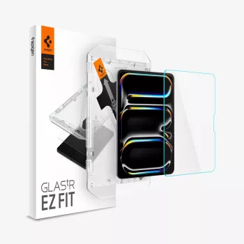 Protection d'écran en verre trempé Spigen iPad Pro 11 pouces 2024 Glas.tR EZ Fit
