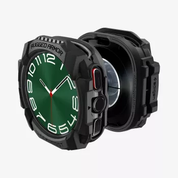Spigen Rugged Armor Samsung Galaxy Watch Ultra (47 mm) noir mat