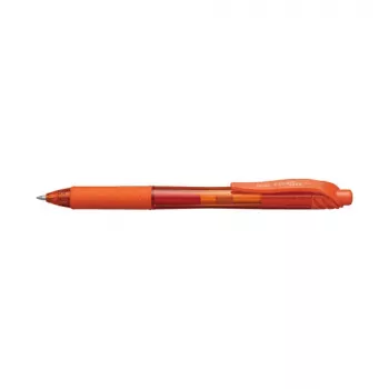 Pentel EnerGel X Stylo gel rétractable - orange - 0,7 mm pointe moyenne - ambidextre