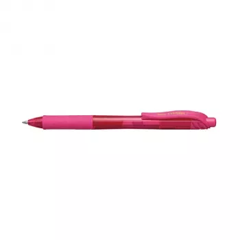 Pentel EnerGel X Stylo gel liquide rétractable - rose - 0,7 mm - ambidextre