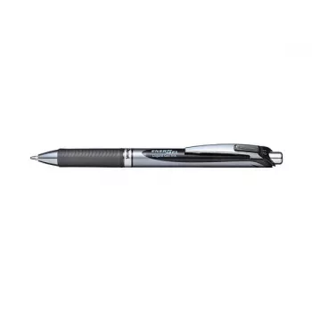 Stylo roller gel Pentel EnerGel BL80-AX 0,5 mm pointe aiguille rétractable encre noire