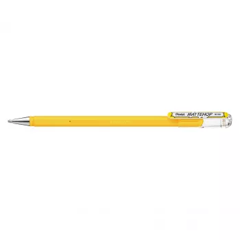 Stylo gel Pentel Mattehop 1,0 mm jaune