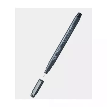 Fineliner Pentel Pigment 0,3 mm Noir