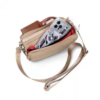 SKINARMA Juno sac sling organisateur pour téléphone en nylon premium, kaki