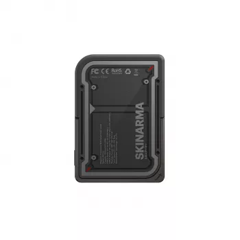 Batterie externe Skinarma Nexus Mecha Magnetic avec béquille, 5000 mAh, 20 W PD USB-C MagSafe, noire