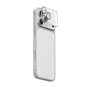 Skinarma Magma protecteur d'objectif d'appareil photo mat intégral pour iPhone 17 Pro Max - gris
