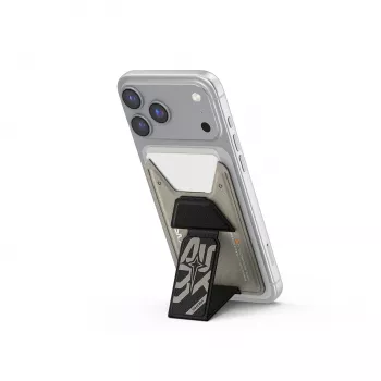 Skinarma Kado Aegis support porte-cartes magnétique avec grip gris
