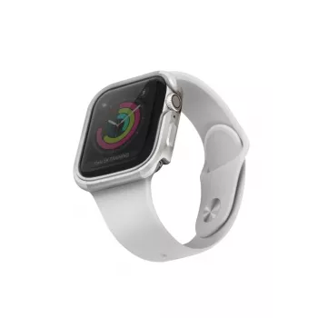 Étui UNIQ Valencia pour Apple Watch Series 4/5/6/SE/SE3 40 mm - Titanium Silver