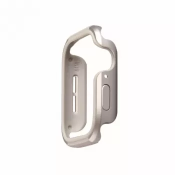 Étui UNIQ Valencia pour Apple Watch Series 4/5/6/SE/SE3 40 mm - Titanium Silver