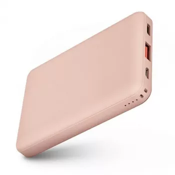 UNIQ Powerbank Fuele mini 8000mAh USB-C 18W PD charge rapide rose