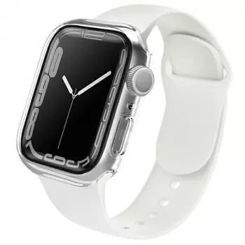 UNIQ Legion coque pour Apple Watch Series 7/8/9 45 mm transparent