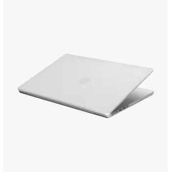 UNIQ Claro coque rigide pour MacBook Pro 14 pouces M1 2021 / M2 2023 / M3 2023 / M4 2024 / M5 2025 / M5 2026, Dove Matte Clear