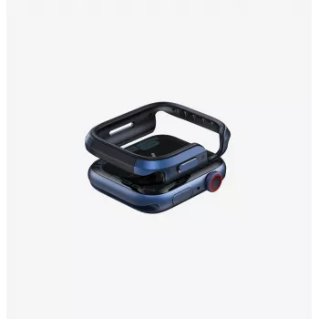 UNIQ Valencia coque pour Apple Watch Series 4/5/6/7/8/9/SE/SE2/SE3 40/41 mm graphite