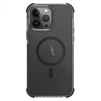 Coque UNIQ Combat pour iPhone 14 Pro Max 6,7 pouces charge Magclick béton charbon
