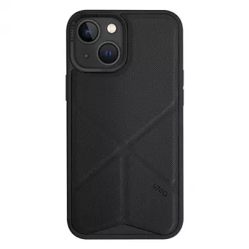 Coque UNIQ Transforma pour iPhone 14 Plus / 15 Plus 6,7 pouces charge Magclick noir ébène