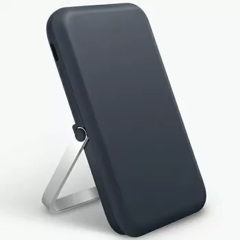 UNIQ Hoveo Batterie externe 5000mAh USB-C 20W PD Fast Charge sans fil magnétique Storm Blue