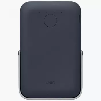 UNIQ Hoveo Batterie externe 5000mAh USB-C 20W PD Fast Charge sans fil magnétique Storm Blue