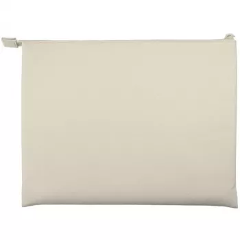 Housse d'ordinateur portable UNIQ Lyon 14 pouces beige clair sel de mer imperméable RPET