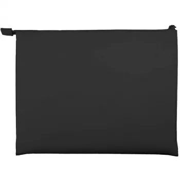 Housse d'ordinateur portable UNIQ Lyon 16 pouces noir de minuit imperméable RPET