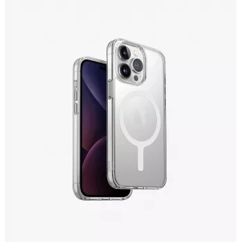 Coque UNIQ LifePro Xtreme pour iPhone 15 Pro 6,1 pouces charge Magclick frost transparent