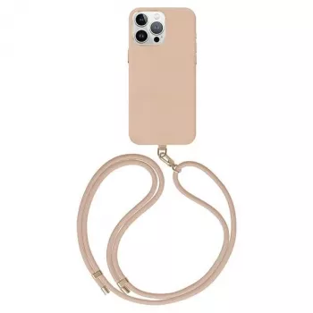 Coque UNIQ Coehl Muse pour Apple iPhone 15 Pro 6,1 pouces à chargement magnétique Dusty Nude