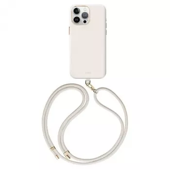 Coque UNIQ Coehl pour iPhone 15 Pro Max 6,7 pouces à chargement magnétique Ivory/Creme
