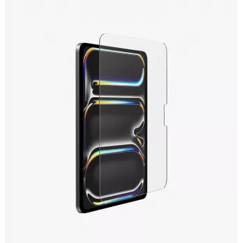 Protecteur d'écran en verre trempé transparent UNIQ Optix pour iPad Pro 11 M4 2024 / M5 2025 avec plateau applicateur facile