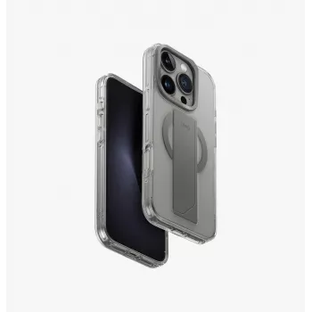 Coque UNIQ Heldro Max pour iPhone 16 Pro 6,3 pouces Magclick Charging Clear Lucent