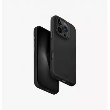 Coque de chargement UNIQ Lyden MagClick pour iPhone 16 Pro 6,3 pouces, Dallas Black