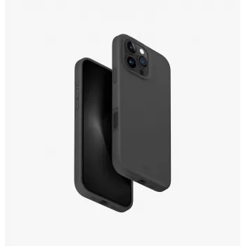 Coque UNIQ Lino Hue charge Magclick pour iPhone 16 Pro Max 6,9 pouces - gris anthracite