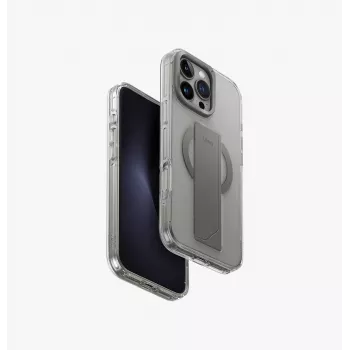 Coque UNIQ Heldro Max charge MagClick pour iPhone 16 Pro Max 6,9 pouces transparente