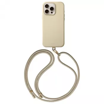 Coque UNIQ Coehl Muse charge magnétique pour Apple iPhone 16 Pro 6,3 pouces crème