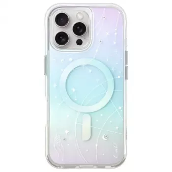 Coque UNIQ Coehl Celest charge magnétique pour iPhone 16 Pro Max 6,9 pouces Opal/Iridescent