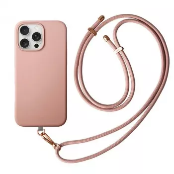 Coque UNIQ Coehl Creme charge magnétique pour iPhone 16 Pro Max 6,9 pouces rose ballet