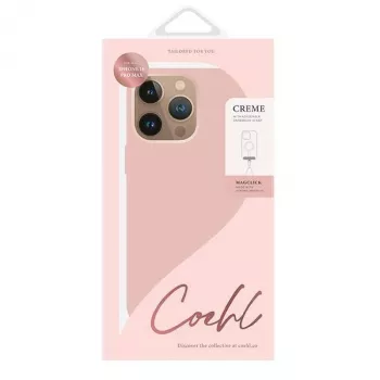 Coque UNIQ Coehl Creme charge magnétique pour iPhone 16 Pro Max 6,9 pouces rose ballet