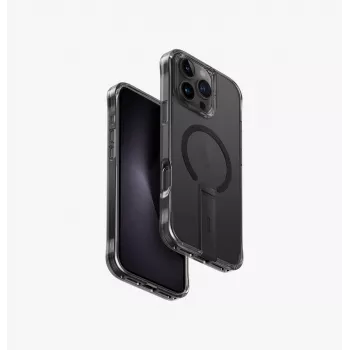 Coque UNIQ Eleva avec support Vertica pour iPhone 16 Pro Max 6,9 pouces, Carbon Black