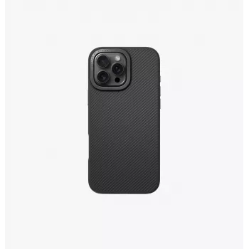 Coque de chargement UNIQ Keva Max MagClick pour iPhone 16 Pro Max 6,9 pouces, Carbon Black