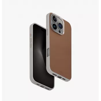 Coque UNIQ Lyden DS charge Magclick pour Apple iPhone 16 Pro 6,3 pouces caramel/ivoire