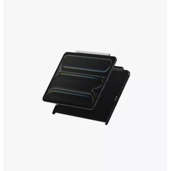 Étui folio UNIQ Axel pour iPad Pro 11 pouces M4 2024 / M5 2025, noir ébène