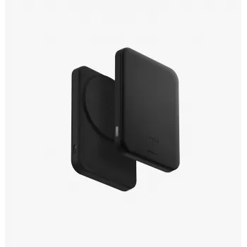 Batterie externe magnétique UNIQ Lyden Lexa 5000mAh PD USB-C MagSafe noire
