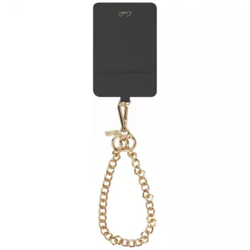 Cordon de téléphone universel 3-en-1 UNIQ Coehl Caryne avec porte-cartes - Ebony