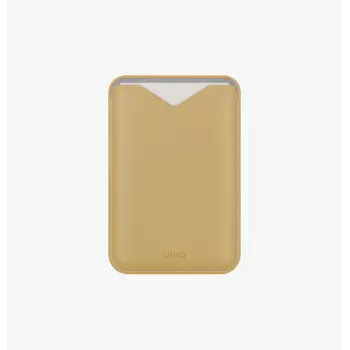 Support porte-cartes magnétique UNIQ Lyden Evo pour téléphone, jaune
