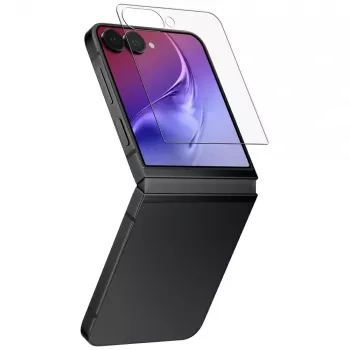 Protection d'écran en verre trempé transparent UNIQ Optix pour Samsung Galaxy Z Flip7