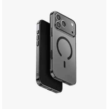 UNIQ Airsuit Coque pour iPhone 17 Pro Max MagClick Charging Noire